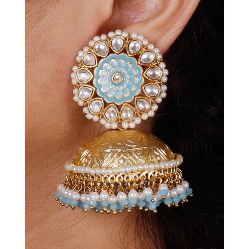 Karvi Jhumka Earrings