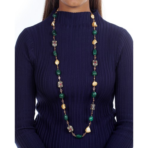 Malika chain necklace