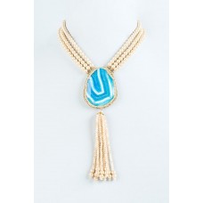 Lily Blue Necklace