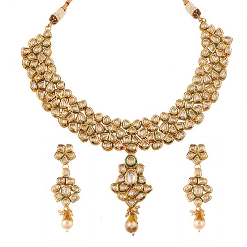 Swara Necklace set with Earrings